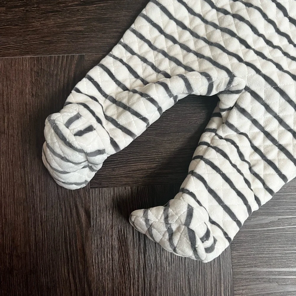 Hooded Bear ears Bunting Fuzzy Lined Suit Nordstrom size 6 months infant